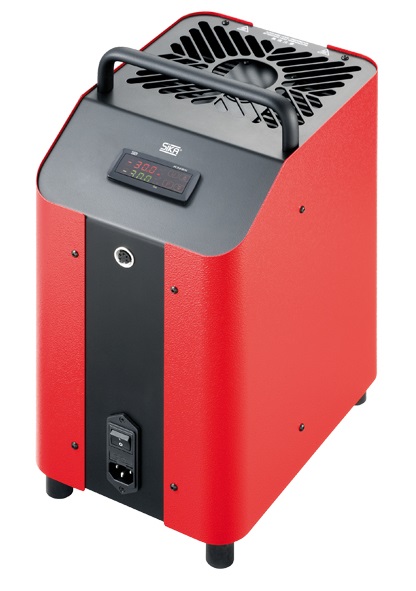 Sika Temperature Calibrator, Type TP17-200, temperature range -55...+200°C, accuracy: +/-0.4°C, stability: +/-0,1°C, block: 28mm diameter x 150mm depth, power supply 100...240 V 50/60 Hz, incl. test certificate