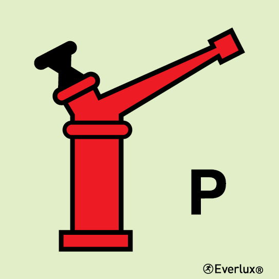 Photoluminescent 1.2mm rigid plastic 200x200mm Powder monitor (gun)
