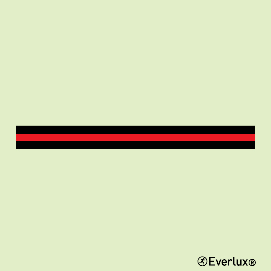 Photoluminescent self-adhesive vinyl 150x150mm A class division