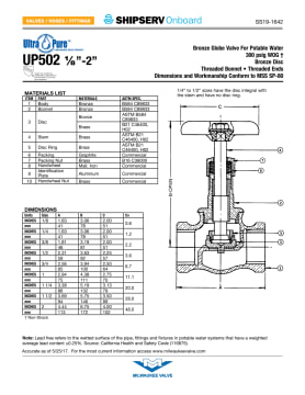 Thumbnail for spec sheet 1642SS0619w.pdf