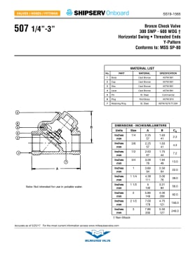 Thumbnail for spec sheet 1565SS0619w.pdf
