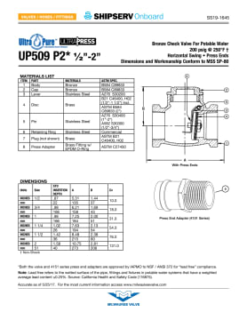 Thumbnail for spec sheet 1645SS0619w.pdf