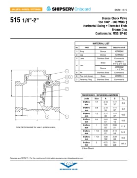 Thumbnail for spec sheet 1570SS0619w.pdf