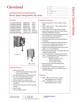 Thumbnail for spec sheet Cleveland Marine Version KEL-May 2024.pdf