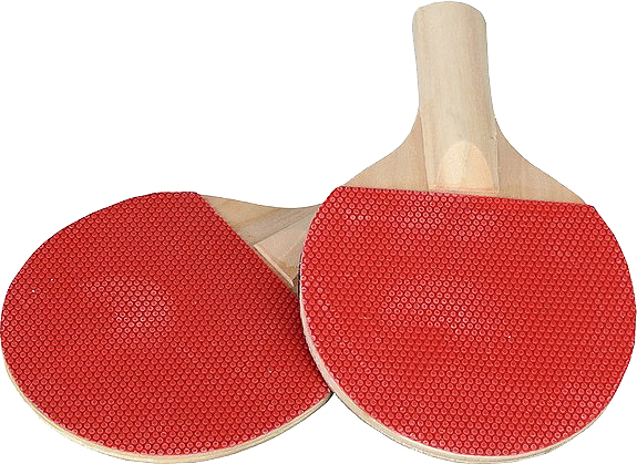 110143 TABLE TENNIS BAT RUBBER-FACE, SHAKE-HAND