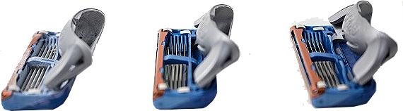 110940 SHAVING BLADE INJECTOR TYPE, GILLETTE G-II 5'S