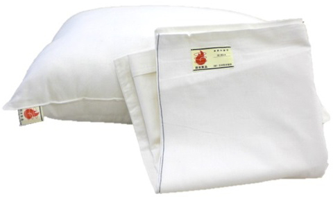 150291 PILLOW CASE FLAME RETARDANT, ACRYL/COTTON WHITE 400X670MM 