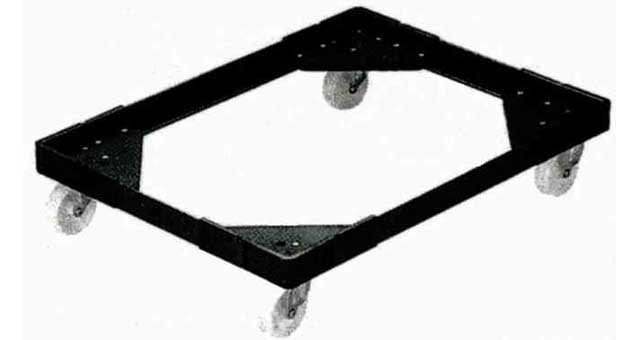 150551 DOLLY FOR PLASTIC CONTAINER, INNER FRAME SIZE 355X500X135MM 