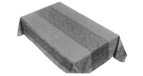 150641 TABLECLOTH WITH FURTHER DETAIL