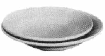 170312 RIM SOUP PLATE CHINA, STANDARD QUALITY 205MM