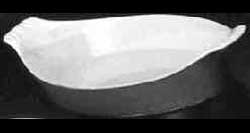 170451 GRATIN DISH STONEWARE OVAL, 190X90MM