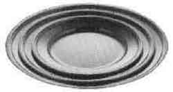 170816 DISH ROUND STAINLESS STEEL, 165MM DIAM