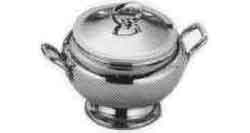 170843 SOUP TUREEN STAINLESS STEEL, ROUND 2.8LTR