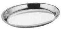 170906 VEGETABLE BOWL OVAL, STAINLESS STEEL 200X135MM