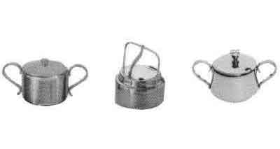 171106 SUGAR POT STAINLESS STEEL, 280CC