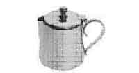 171123 CREAMER/MILK PITCHER WITH LID, STAINLESS STEEL 100CC