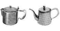 171141 TEA POT STAINLESS STEEL, 460CC 83MM DIA 84MM HEIGHT
