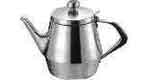 171145 TEA POT STAINLESS STEEL, 370CC 80MM DIA 110MM HEIGHT
