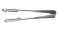 171354 ICE TONGS STAINLESS STEEL, LONG GRAB L:180MM