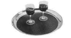 171407 SERVICE TRAY ROUND PLASTIC, NON SLIP 353MM DIAM