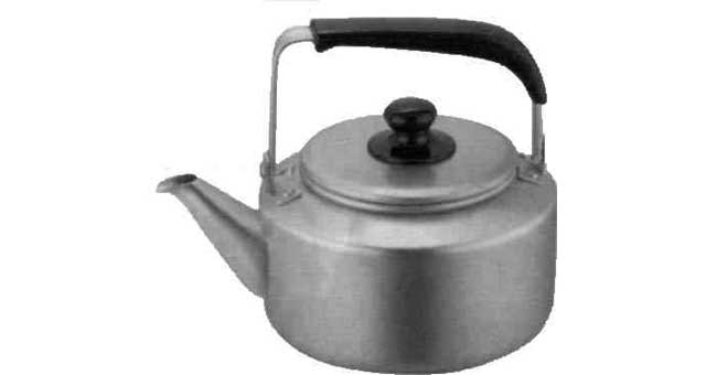 KETTLE ALUMITE FLAT-BOTTOM, 4LTR
