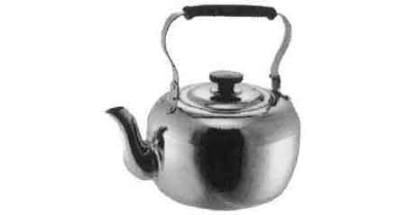 172021 KETTLE STAINLESS STEEL, FLAT-BOTTOM 1LTR