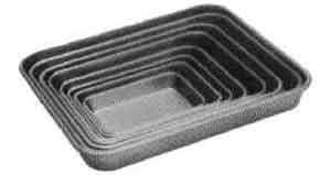 172111 PAN RECTANGULAR ALUMINIUM, 160X110X25MM