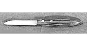 172360 PARING KNIFE STAINLESS STEEL, BLADE 70MM