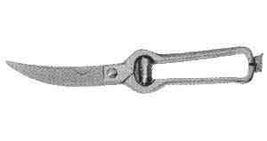 172376 POULTRY SECATEUR 250MM, STAINLESS STEEL