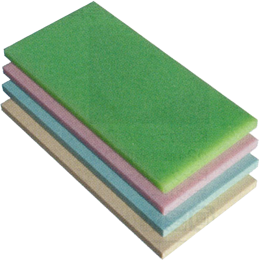 172441 CUTTING BOARD PLASTIC COLOURED, RED 450X300X12MM