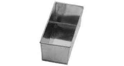 172694 BREAD PAN TIN PLATE, W/SLIDE COVER 185X95X90MM