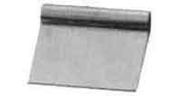 172758 DOUGH SCRAPER STAINLESS STEEL, 150X110MM