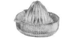 172806 GRAPEFRUIT/ORANGE SQUEEZER, GLASS 185MM DIAM