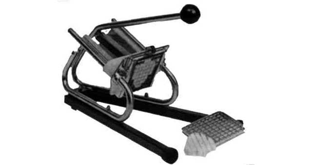 172826 POTATO CHIPPER MANUAL LEVER, BLADE SIZE 6X6MM