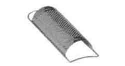 172846 CHEESE GRATER TIN PLATED, HALF-ROUND CUT 80X155MM
