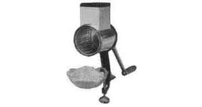 172851 CHEESE GRATER ROTARY WITH, FIXTURE DRUM DIAM 85MM