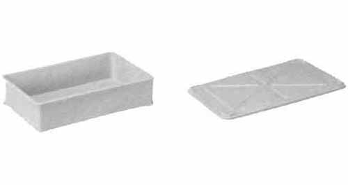 172941 FOOD STORAGE BOX PLASTIC, W/COVER 685X425X100MM 21.4LTR