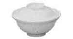 173127 RICE BOWL LARGE WITH COVER, PLASTIC JAPANESE STYLE