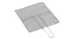 173218 NET GRILLING STAINLESS STEEL, WITH HANDLE 450X325MM
