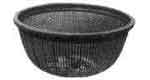 173256 BASKET ROUND PLASTIC, 200MM DIAM