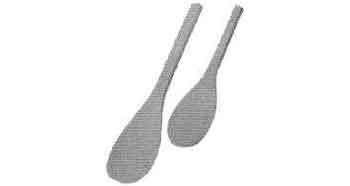 173341 SPATULA RICE WOOD 240MM