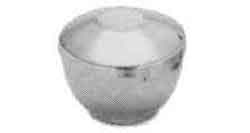 173751 RICE BOWL W/COVER 115MM DIAM, STAINLESS STEEL KOREAN STYLE