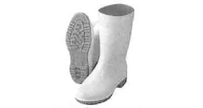 174091 BOOTS RUBBER FOR GALLEY USE, WHITE, 24.0CM