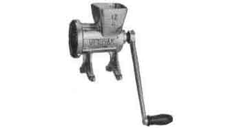 MEAT GRINDER MANUAL SCREW DOWN, NO.22
