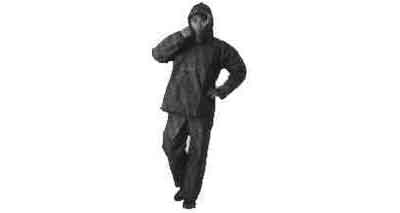 190401 RAIN SUITS WITH HOOD VINYL, SIZE M