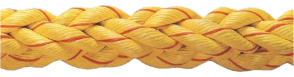 211054 TIPTO-EIGHT MOORING ROPE, 8-STRAND 5"CIRX200MTR