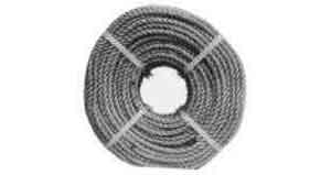211251 HEMP ROPE 3STRAND TARRED, 3/4"CIRX200MTR