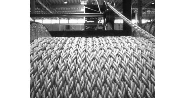 211531 ROPE MOORING 12ST MARINE POWER, 3-3/4"CIR X 200MTR W/NK CERT