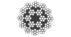 213651 HERCULES ROPE 18X7 GALV, DIA 12.5MM