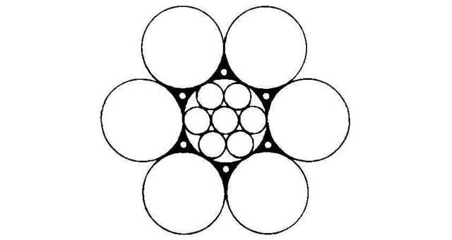 213806 ROPE WIRE DELTA FILLER WITH, FURTHER DETAIL